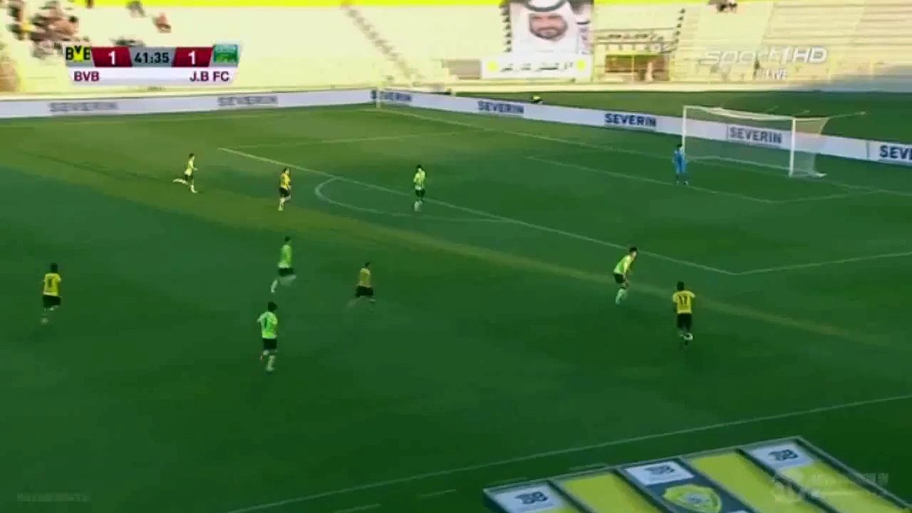 Gonzalo Castro  2:0 | Borussia Dortmund vs Jeonbuk FC  15.01.2016 HD