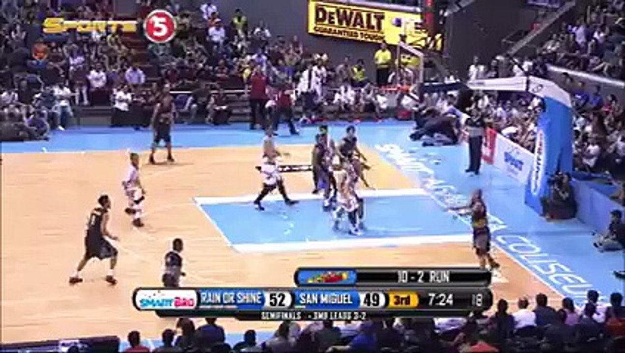 June Mar Fajardo Injured  Philippine Cup 2015-2016  Semi-Finals Game 6
