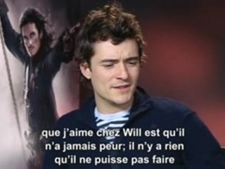 Pirates des Caraibes 3 Interview Orlando Bloom