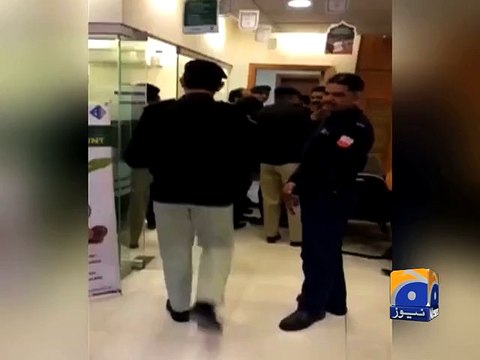 Dacoits rob bank, take away CCTV system in Lahore
