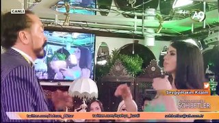 Adnan Oktar’ın esmer güzelle gıpta edilen dansı!