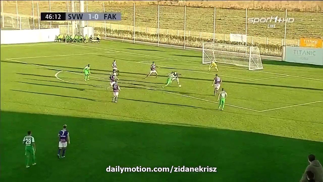 2-0 Levin Öztunali Penalty - Werder Bremen vs Austria Wien 15.01.2016 HD