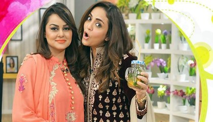 Javeria Abbasi in Nadia Khan Morning Show - Part 2