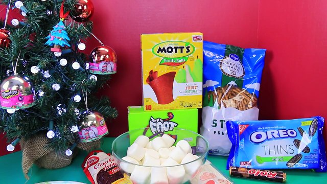 MARSHMALLOW SNOWMEN Christmas Treats Dessert DIY EASY Kid Cookies & Surprise Toys Ornament