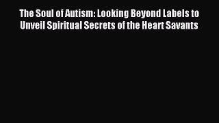 [PDF Download] The Soul of Autism: Looking Beyond Labels to Unveil Spiritual Secrets of the