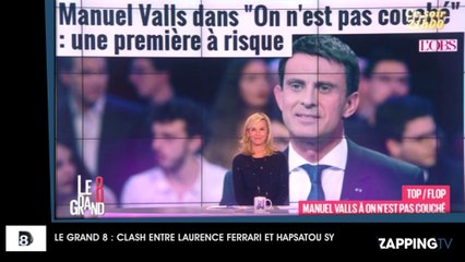 Le Grand 8 : Violent clash en direct entre Laurence Ferrari et Hapsatou Sy ! (Vidéo)