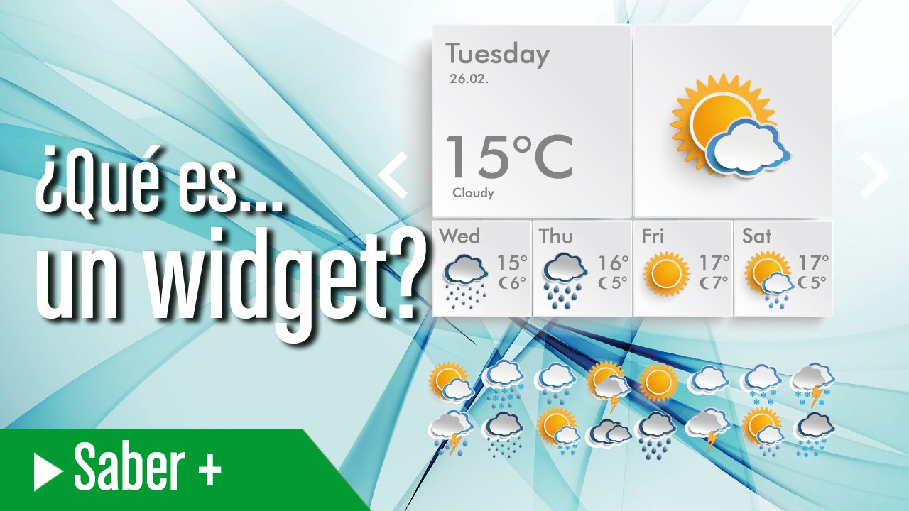 ¿Qué es un Widget?