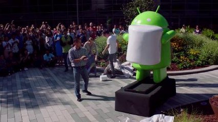 Android Marshmallow Statue Revealed