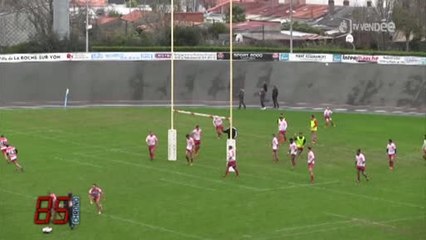 Rugby. Fédérale 3 : FC Yonnais vs RO Cholet (15-12)