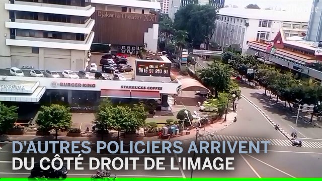 De nouvelles images témoignent de la violence des attaques à Djakarta