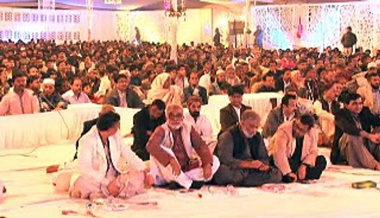 Part-1 MQM Quaid Altaf Hussain address to "Mehfil-e-Zikar-e-Mustafa" organized by MQM Hyderabad