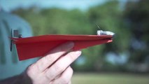 Así puedes fabricar tu propio dron con un avión de papel