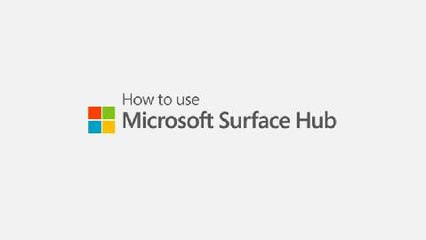 下载视频: Windows 10 How-To_ The Surface Hub Touchback