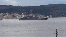 Çanakkale Rus Savaş Gemisi 'Minsk' Çanakkale Boğazı'ndan Geçti