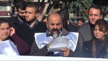 Adana Sendikacılar Maaş Zammını Protesto İçin Bordro Yaktı