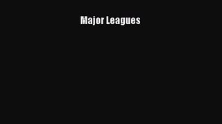 [PDF Download] Major Leagues [Download] Full Ebook