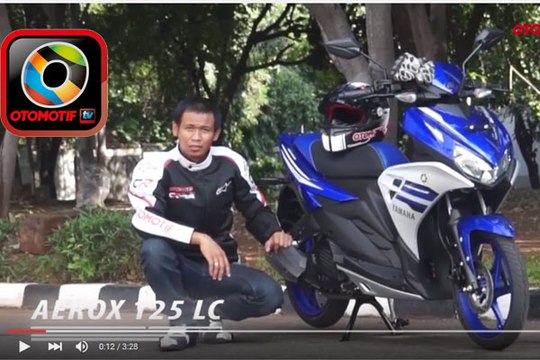Yamaha Aerox 125 LC - First Impression - Kombinasi 3 Motor Yamaha