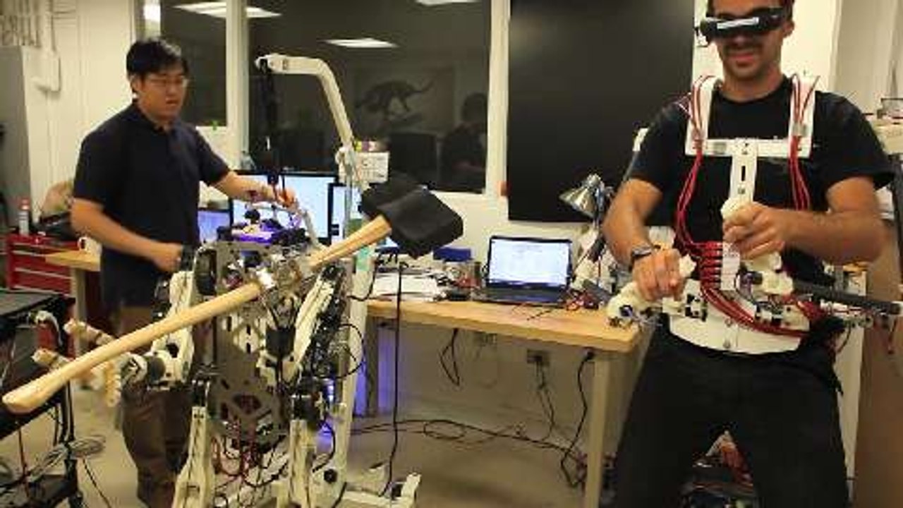 Robot with human reflexes