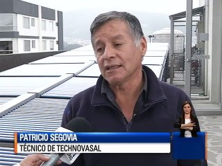 Sistema de energía solar funciona en edificios de Quito
