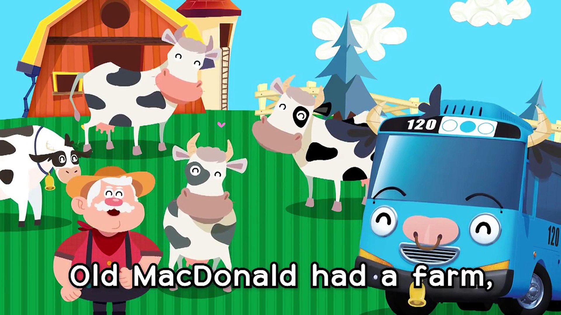 TAYO Nursery Rhymes] #2 Old MacDonald Had a Farm - Dailymotion Video