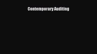 Read Contemporary Auditing Ebook Free