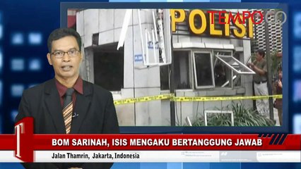 Download Video: Bom Sarinah, ISIS Mengaku Bertanggung Jawab