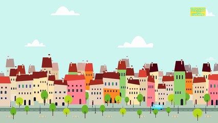 Wheels On The Bus Go ROund And Round | Kids Song For Children