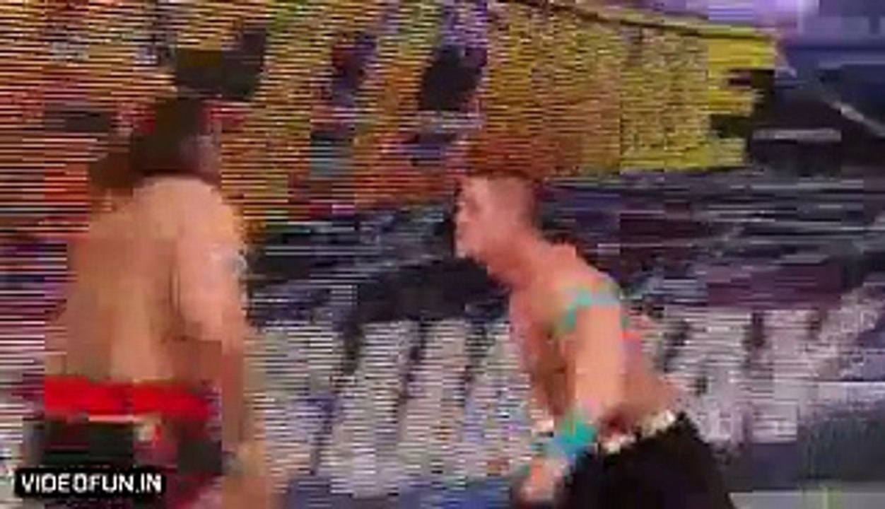 John Cena Vs Rusev WWE Raw 2015
