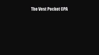 Read The Vest Pocket CPA PDF Free