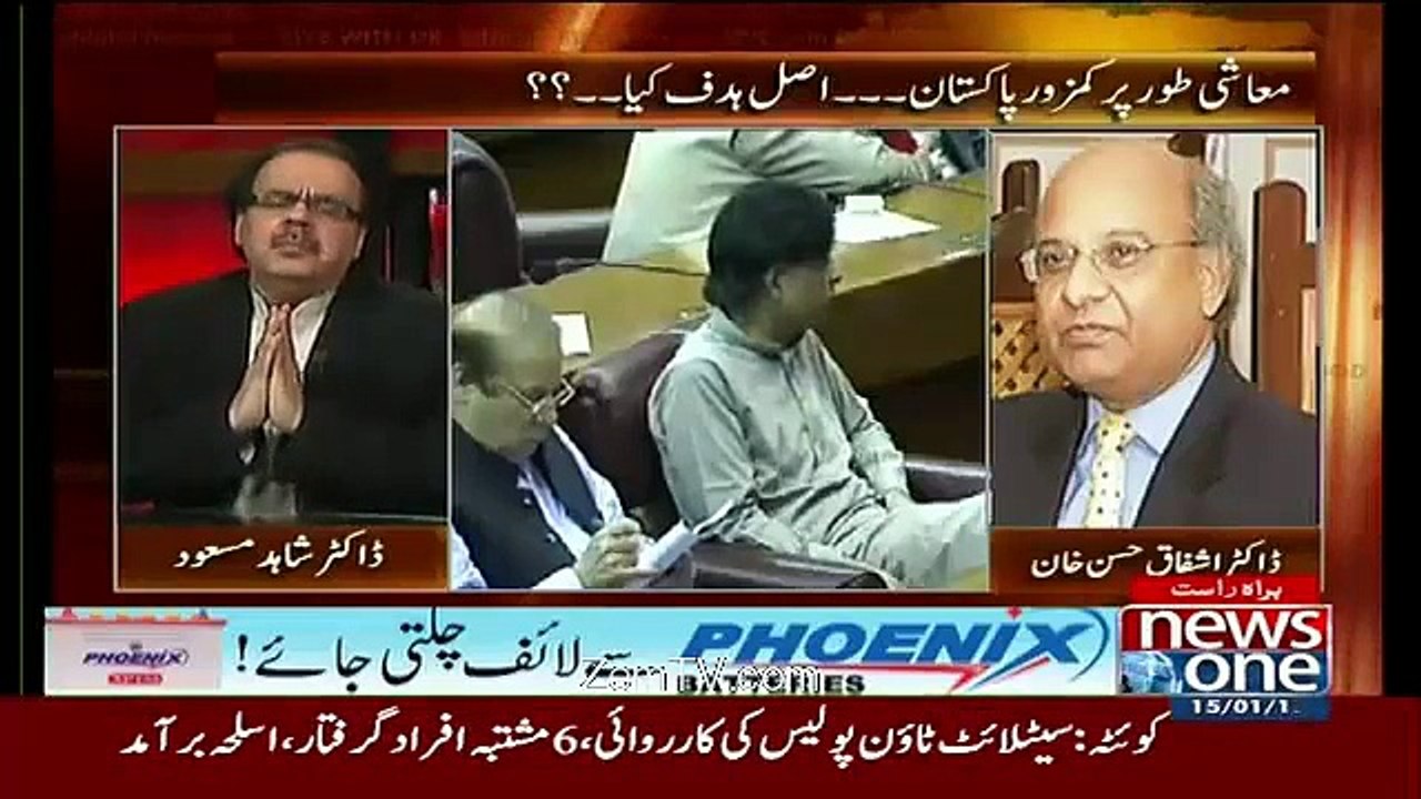 Live With Dr. Shahid Masood – 15th January 2016