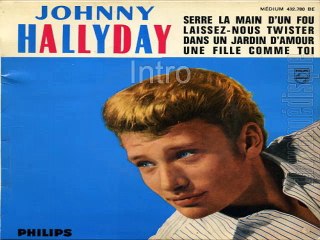 Johnny Hallyday_Dans un jardin d'amour (Gene Pitney_Garden of love)(1962) karaoke