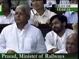Lalu Making Fun Of PM Narendra Modi in Parliament