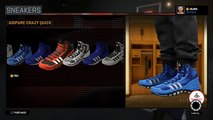 NBA 2K16 - All New Shoes, Jordan, Nike, Adidas, Under Armour (Sneaker Brands Showcase) -