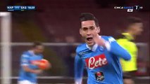 Jose Callejon Goal - Napoli 1-1 Sassuolo - 16-01-2016