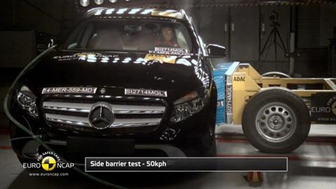 Euro Ncap Crash Test Mercedes Benz Gla Class 2014 Video Dailymotion