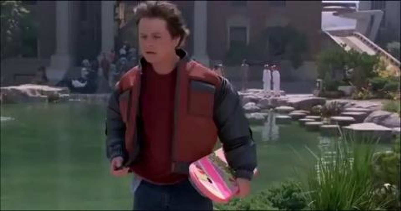 Back To The Future Part II- Jacket Drying Mode On