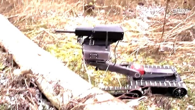 Ruslar, merdiven çıkabilen silah geliştirdi