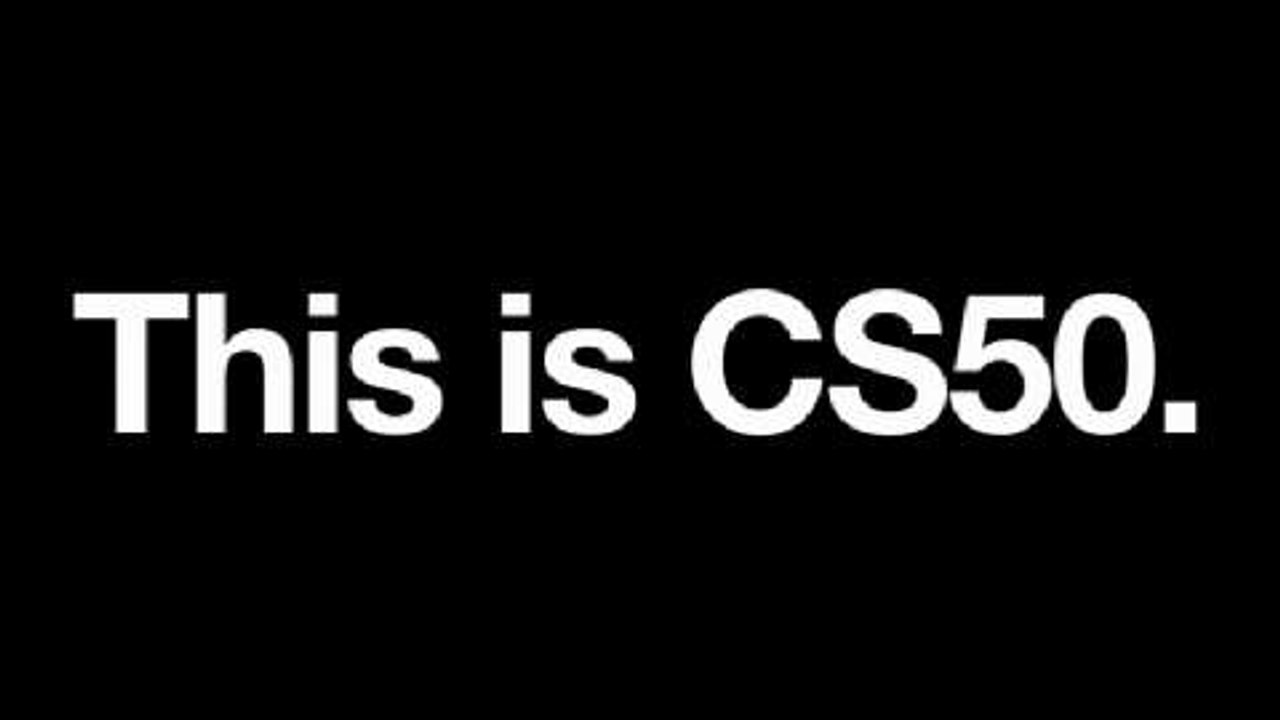 CS50- Intro to Computer Science - HarvardX on edX - About Video