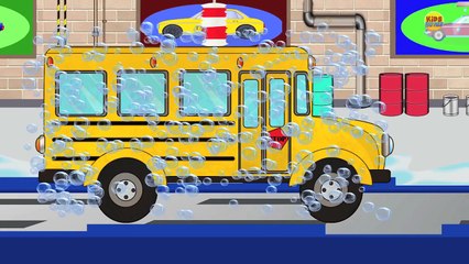 School Bus Car Wash | Car Wash For Kids