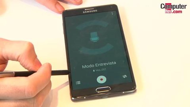 Samsung Galaxy Note 4 Grabador de voz