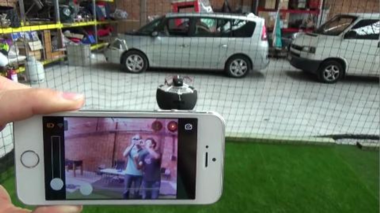 Fleye - Hover mode demo