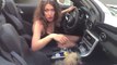 Woman throws Dog Poop into Owner Car in Russia.. Priceless!