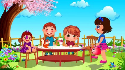Polly Put The Kettle On Nursery Rhyme