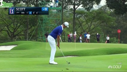 Handsome Adam Scotts Excellent Golf Shots 2015 CIMB PGA Tour