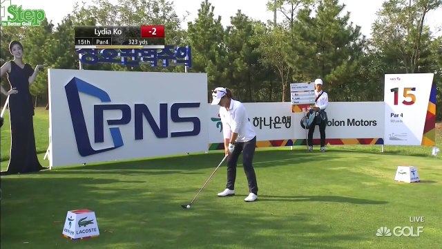 Lydia Kos Best Golf Shots from 2015 Hana Bank LPGA Tournament
