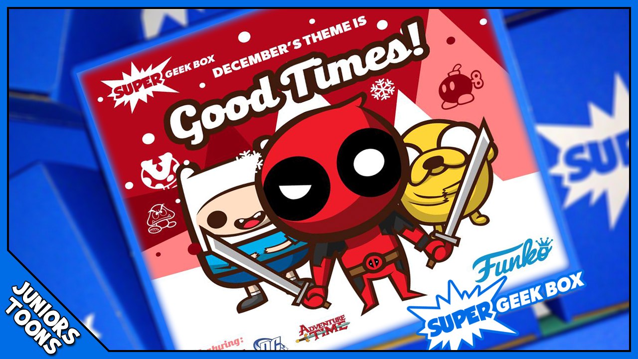 Super Geek Box Unboxing | December 2015 Good Times
