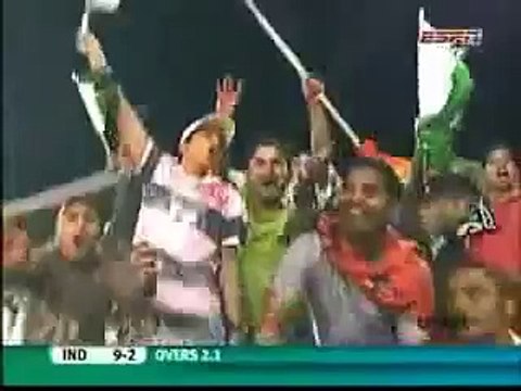 Mohammad Asif 4 -18 vs India Twenty20 (Imm). Rare cricket video