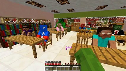 Minecraft School : HELPING THE TEENAGE MUTANT NINJA TURTLES!