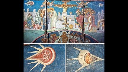 Ovnis dans les représentations du Christ et de la Vierge Marie ?