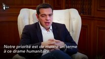 Crise des réfugiés: Tsipras en appelle à la solidarité internationale